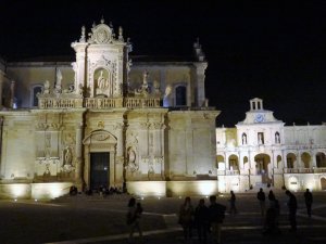 Italië Lecce Piazza Duomo