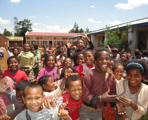 Madagascar kinderen madalief