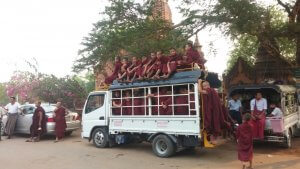 Myanmar Bagan monniken