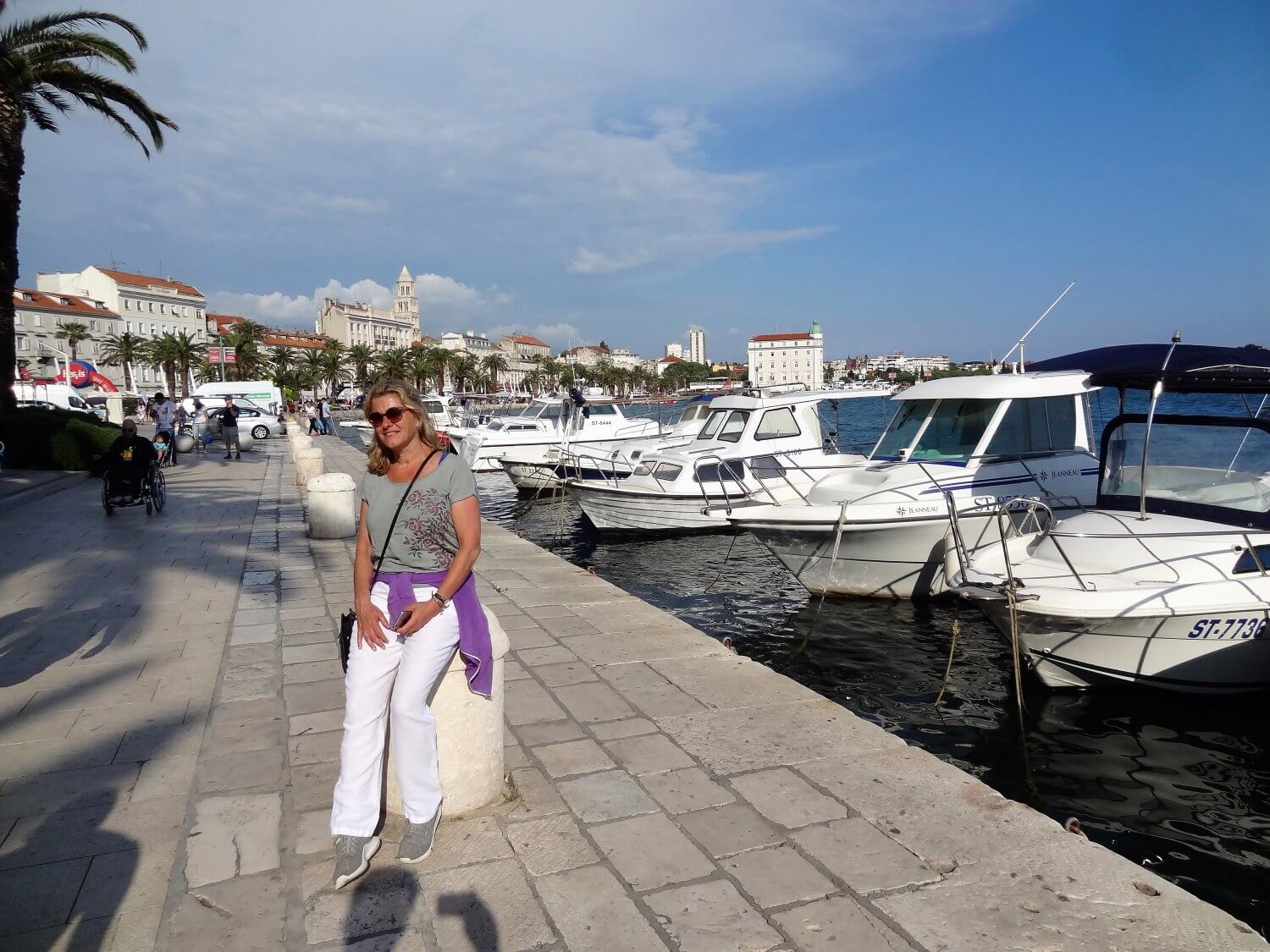 Kroatië haven van Split