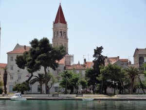 Kroatië zicht op Trogir