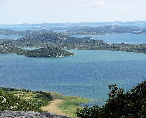 Kroatië Uitzicht Kornatie eilanden