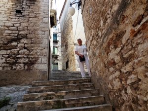 Kroatië Sibenik stad van trappetjes