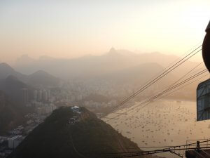 Rio de Janeiro vanaf de Suikerbroodberg