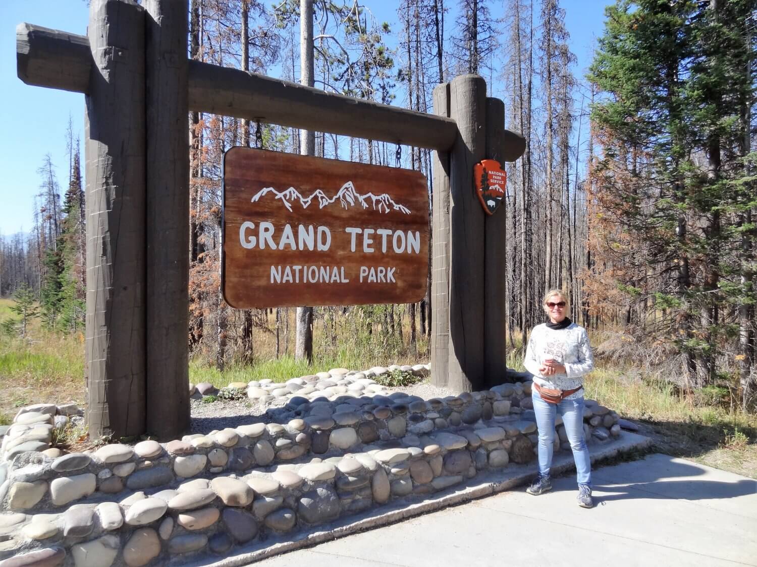 Ingang Grand Teton National Park